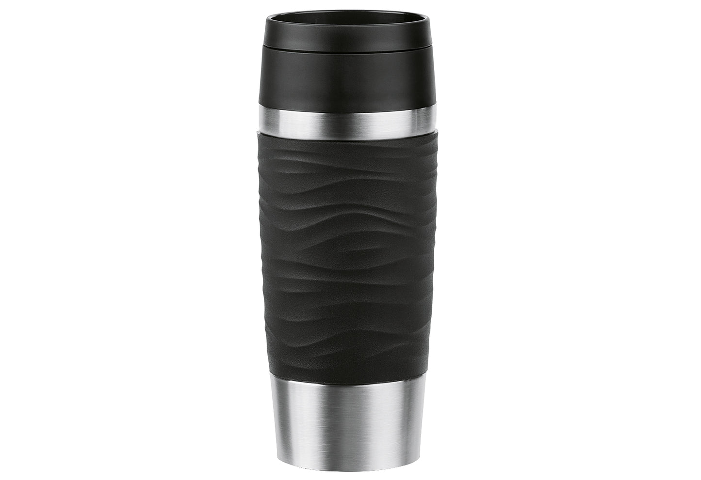 Isolierbecher Travel Mug Wave 0,36l schwarz