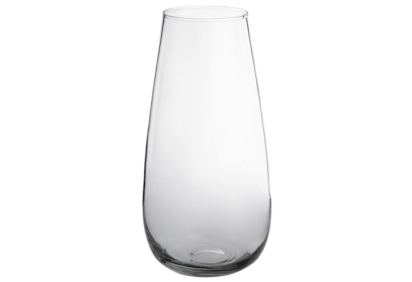 Glas Vase Flower 14cm H 26cm