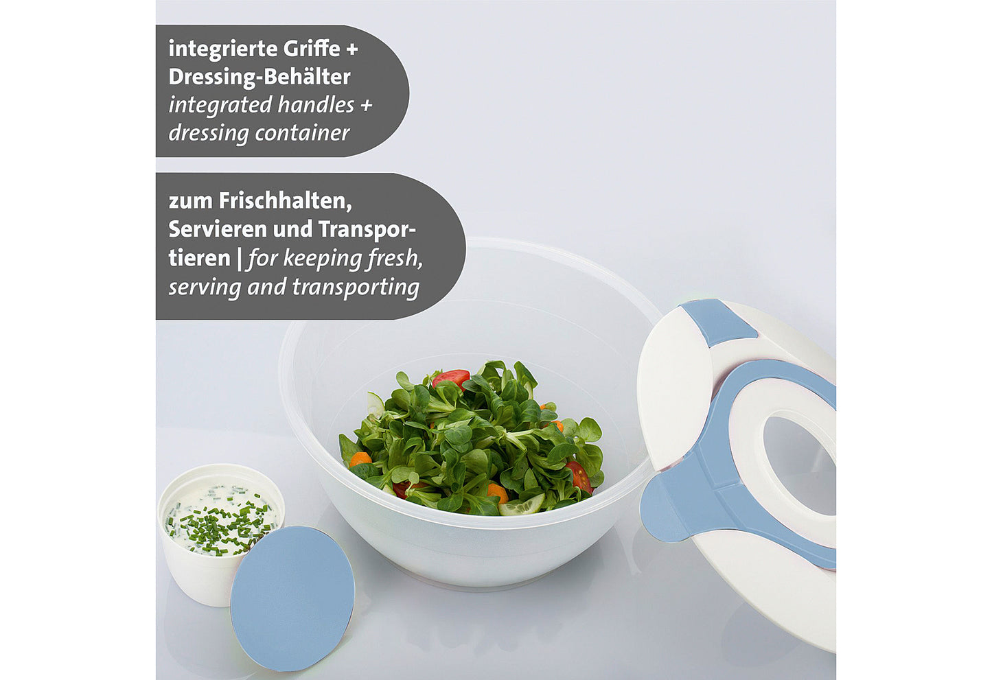 Salatbutler Praktika 6,5l blau