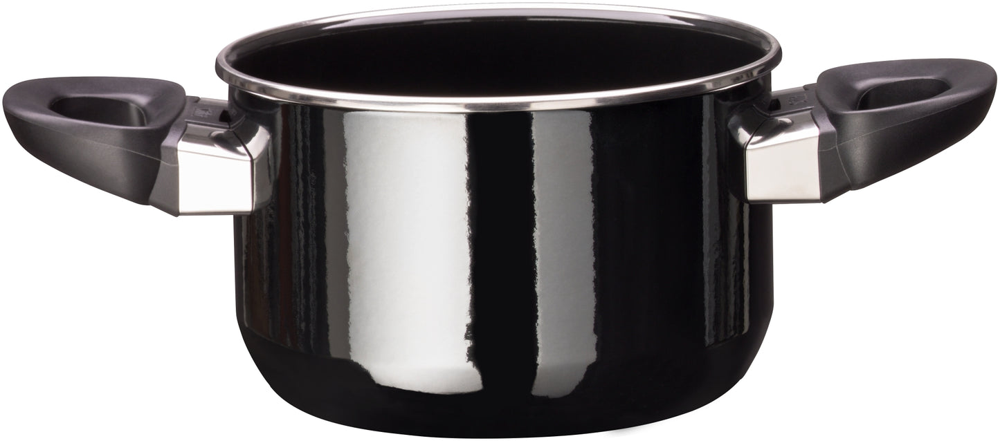 Fleischtopf 16cm Modesto Line black