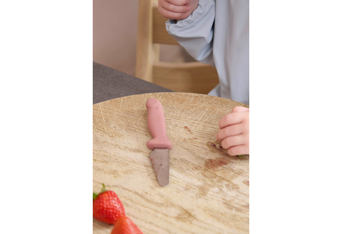 Kindermesser Warm Grey&Rose 2er Pack