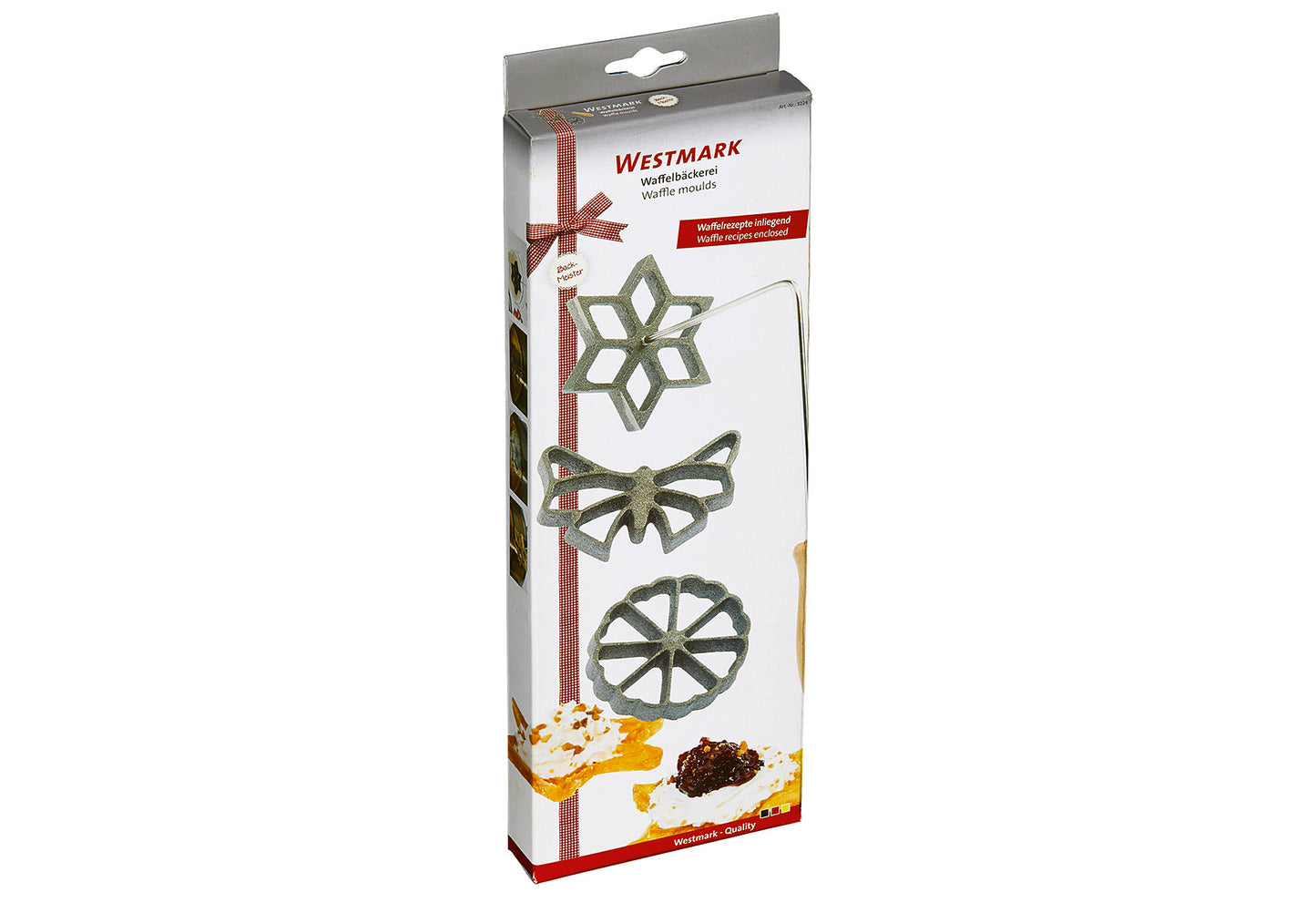 Waffelbäckerei 3 Formen