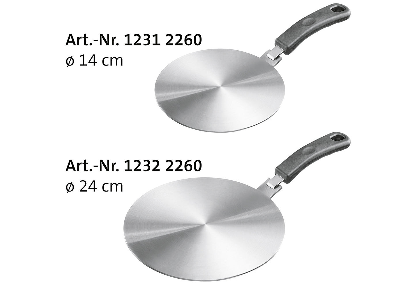 Induktionsadapterplatte Ø24cm
