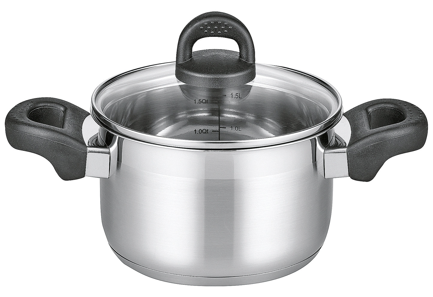 Fleischtopf Turmalin Ø16cm Edelstahl