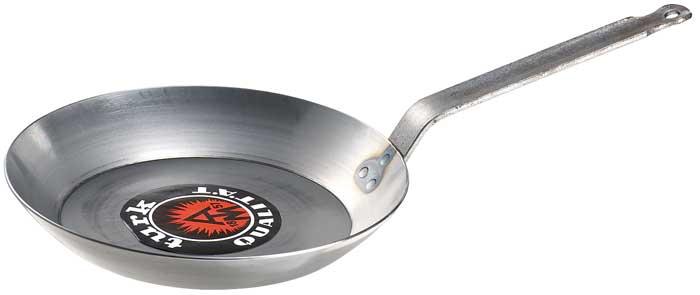 Bratpfanne mit extra hohem Rand und flachem Stiel Ø28cm