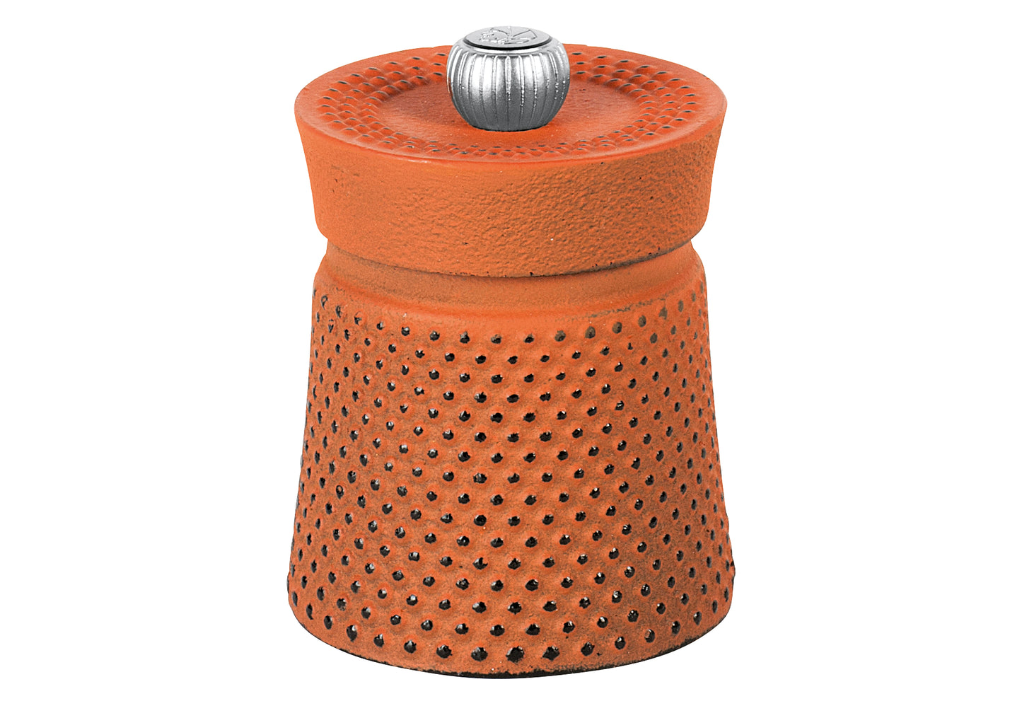 Pfeffermühle Bali Gußeisen 8cm orange