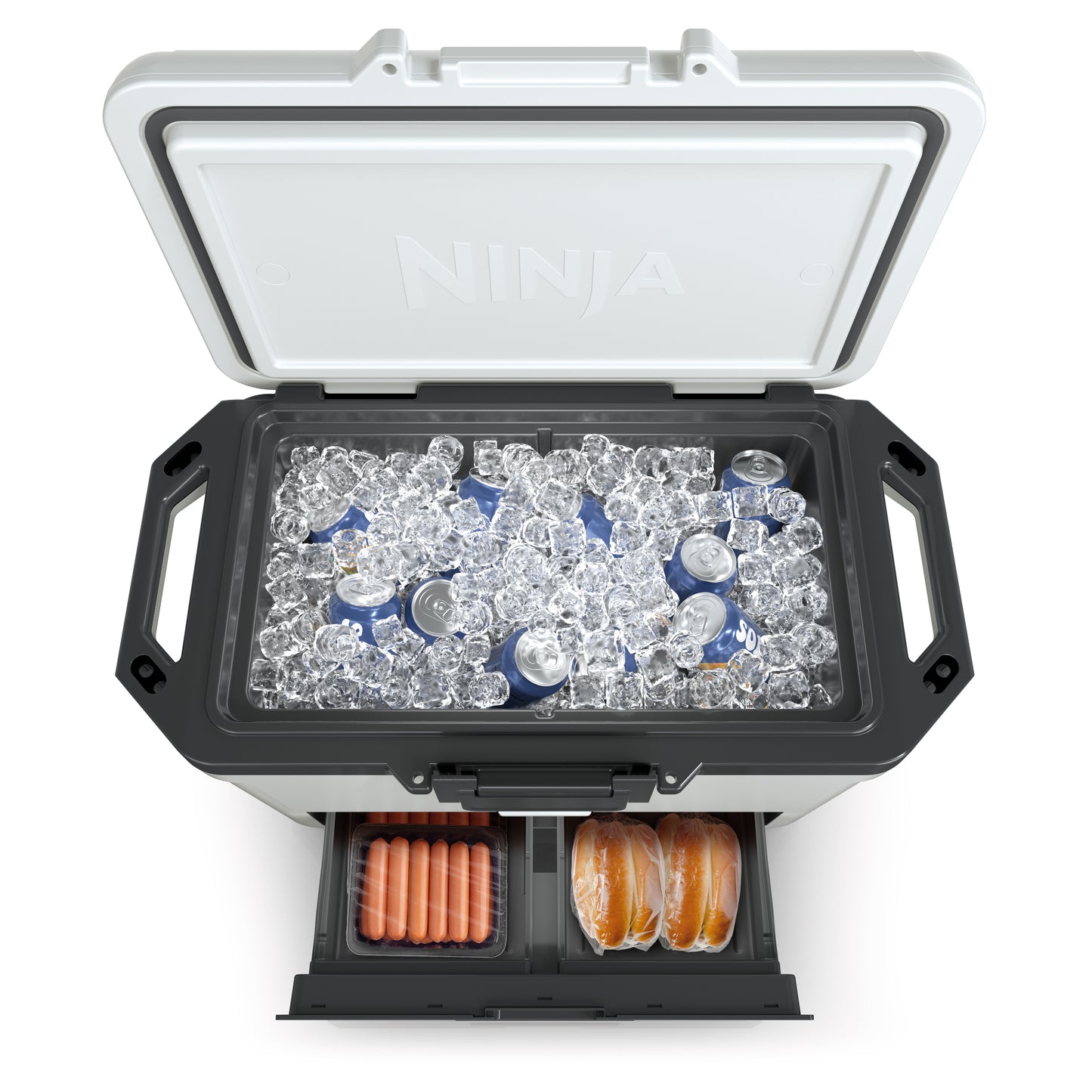 FB151EUWH Kühlbox FrostVault 47l wolkenweiß