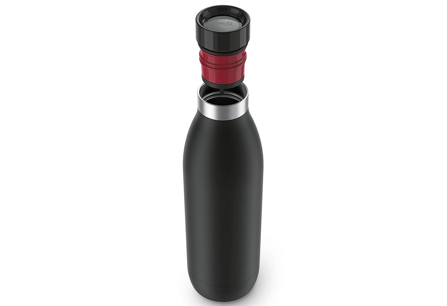 Trinkflasche Bludrop 1l basic black