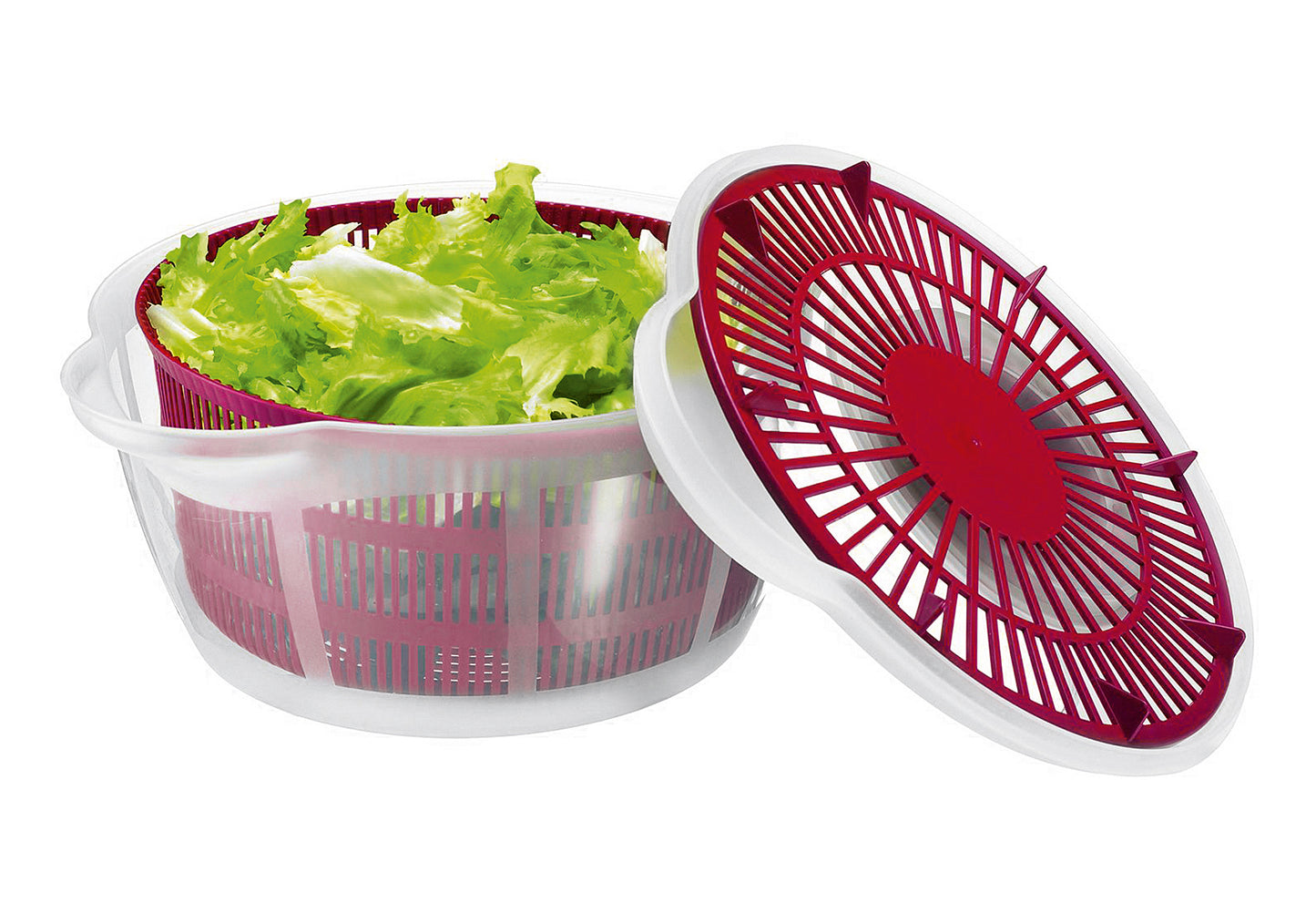 Salatschleuder Fortuna 5l rot