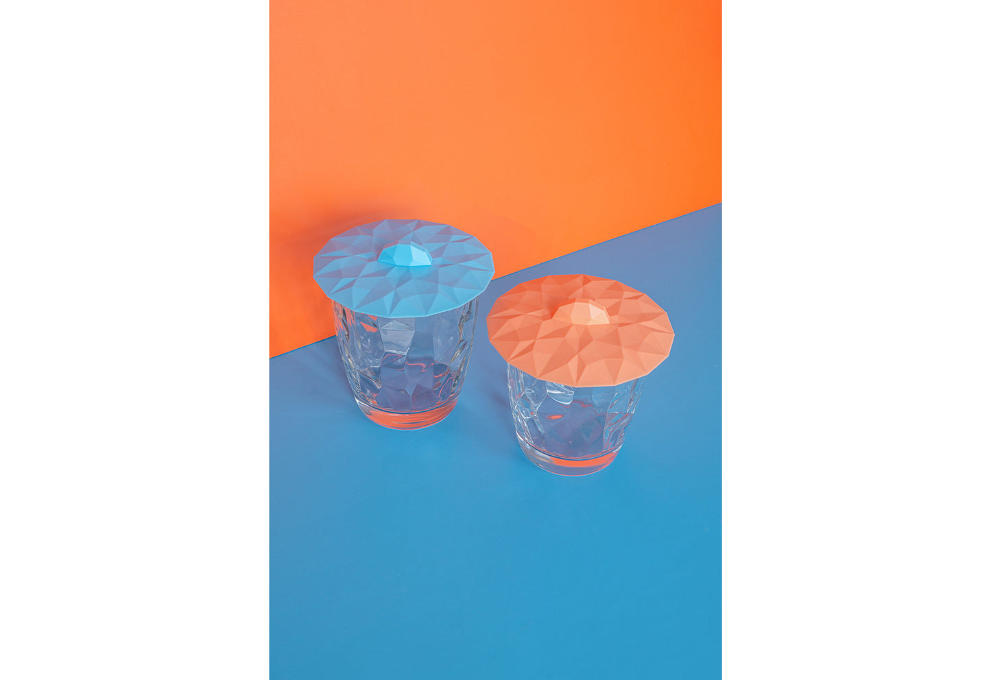 Display Trinkglasdeckel Diamant 24er