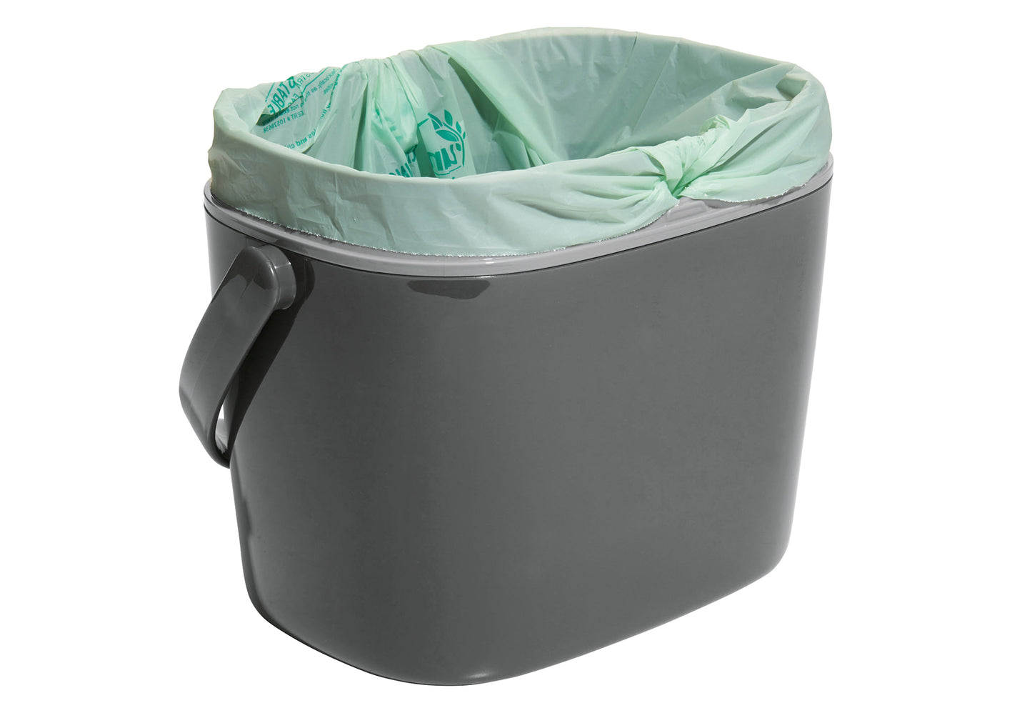 Komposteimer 6,62l grau