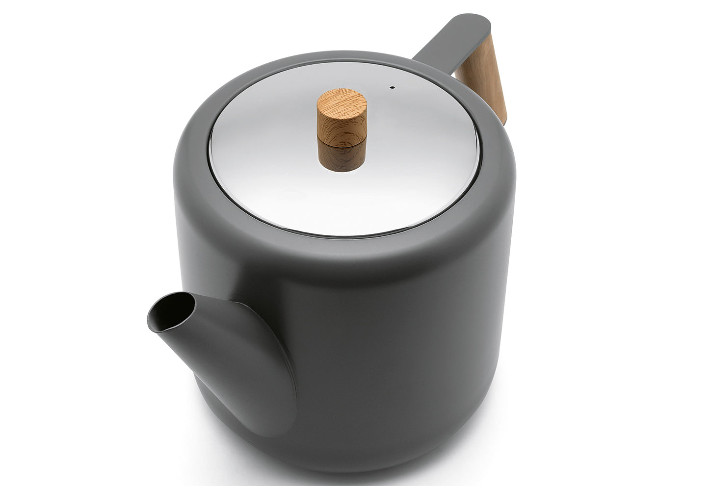 Teekanne Boston 1,1l matt grau