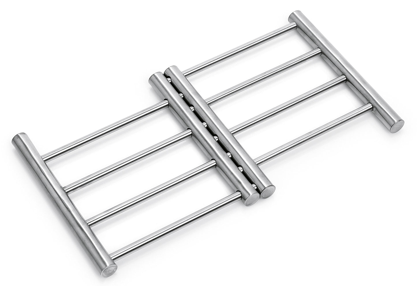Topfuntersetzer Edelstahl ausziehbar 23-38x20x2cm
