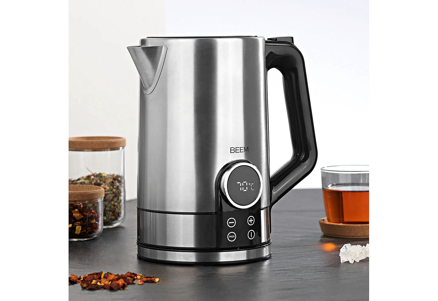 Wasserkocher Tea Switch 1,7l 2200W Edelstahl