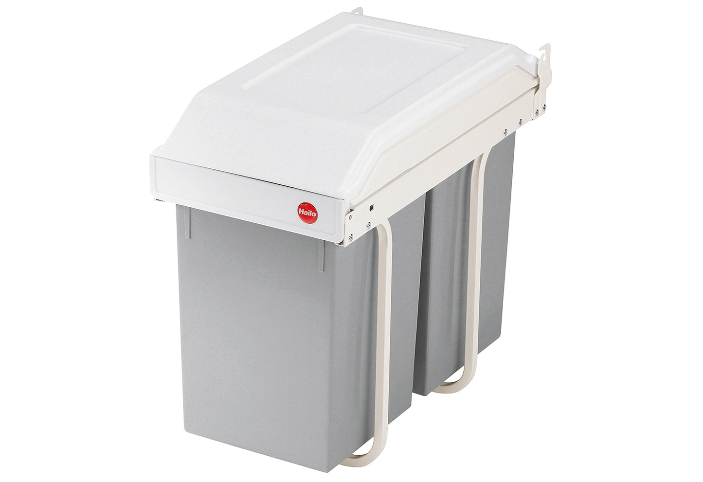 Einbaueimer Multi-Box duo L 2x14l weiß