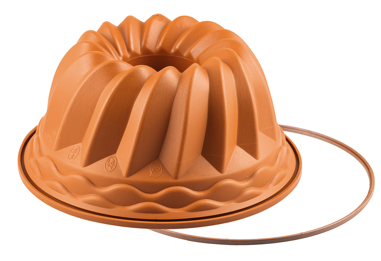 Gugelhupfbackform Ø22cm H 11cm Silikon - Ruder Home GmbH