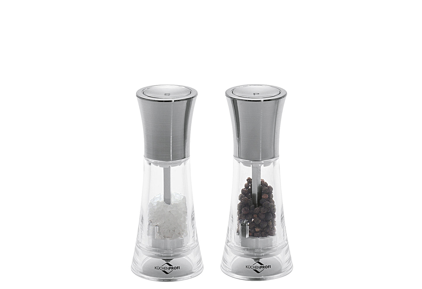 Pfeffer- und Salzmühle New York 13cm Ø5cm Set