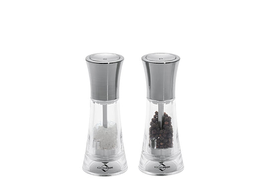 Pfeffer- und Salzmühle New York 13cm Ø5cm Set