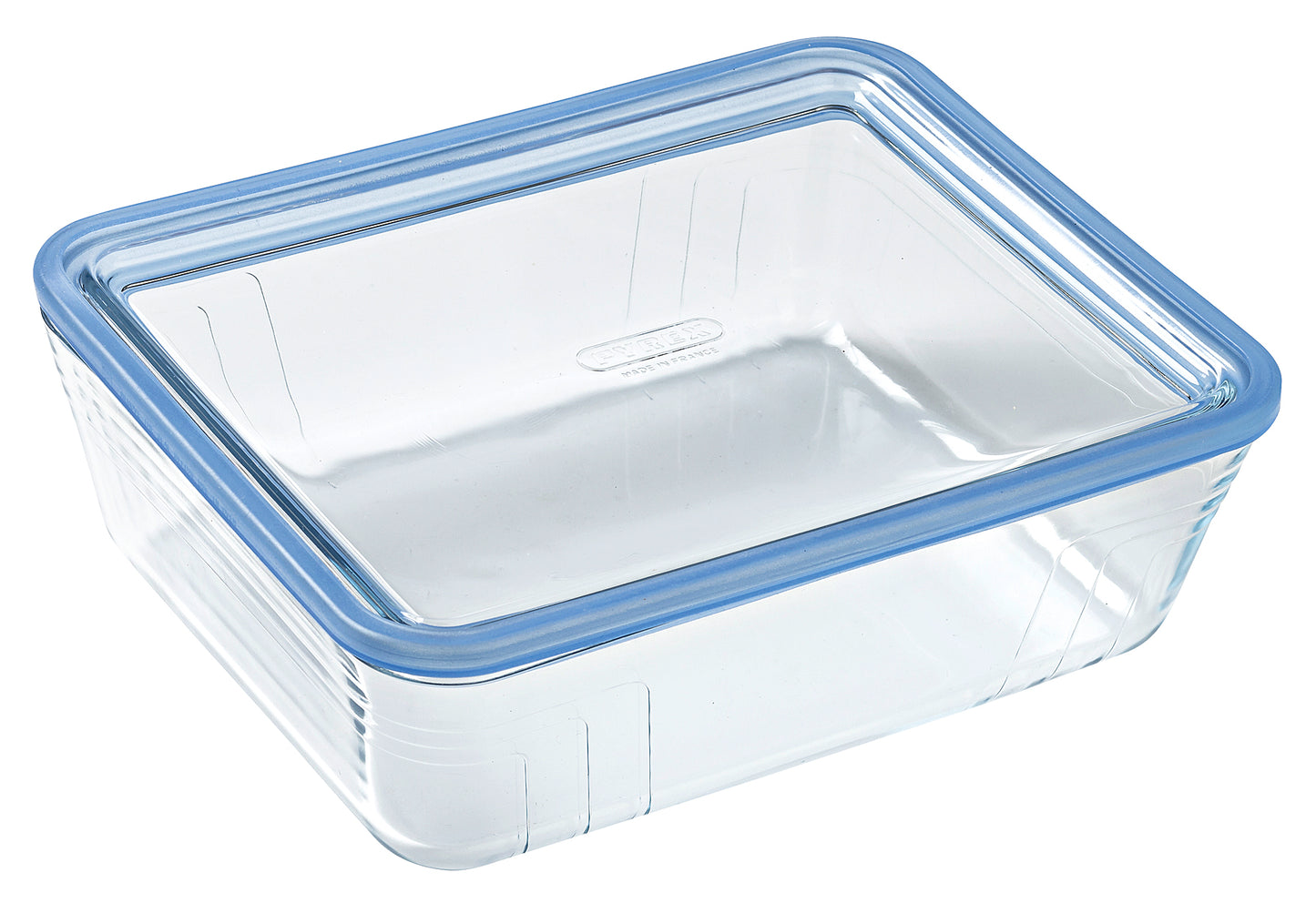 Zero Plastic Frischhaltedose mit Deckel 2,6l 24x19x8cm