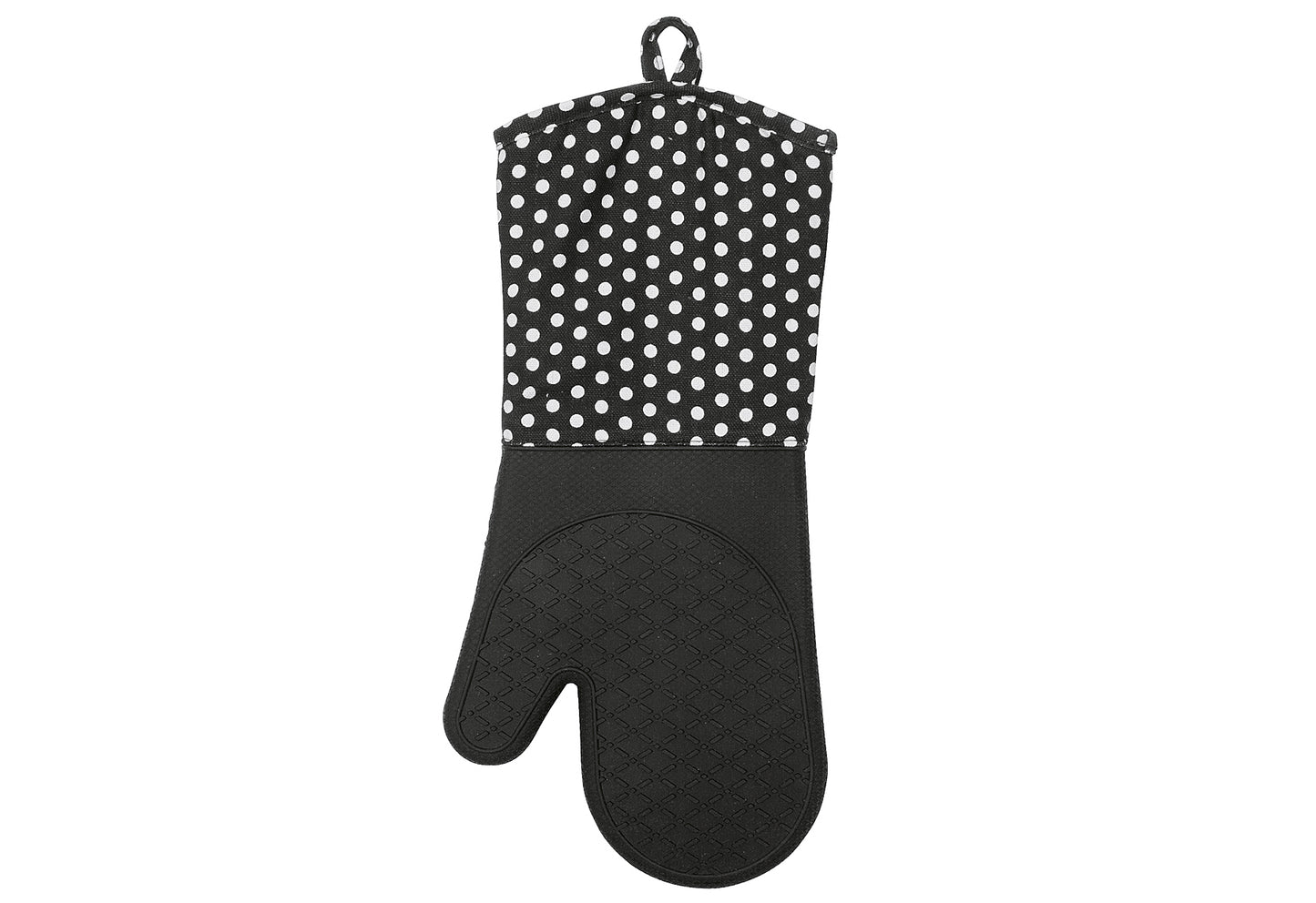 Topfhandschuh Silikon schwarz 2er
