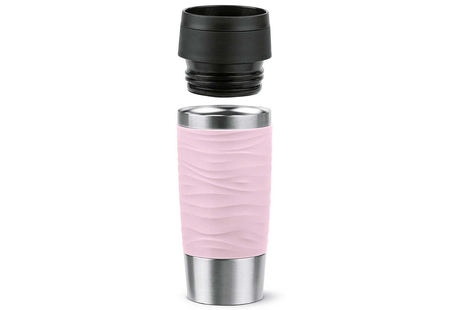 Isolierbecher Travel Mug Wave 0,36l pastellrosa