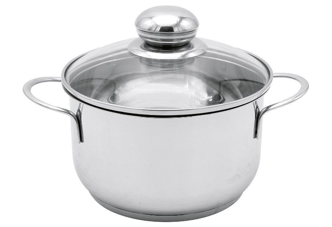 Fleischtopf Saturn Ø16cm 1,5l mit Glasdeckel - Ruder Home GmbH
