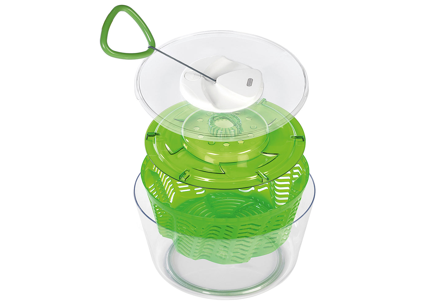 Salatschleuder Easy Spin 2 Ø20cm grün,
