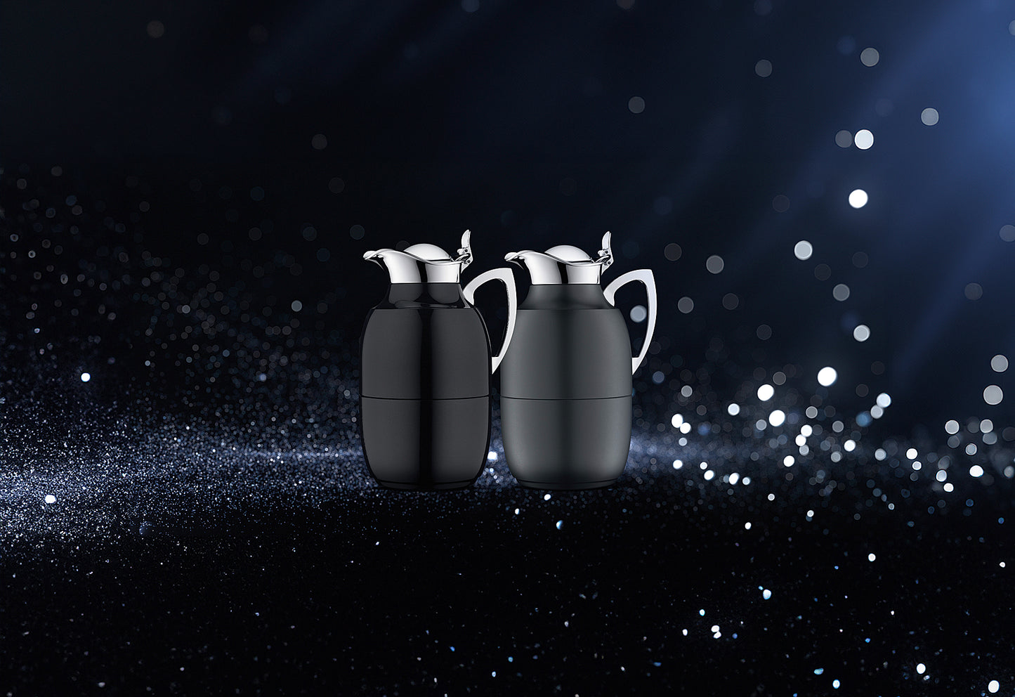 Isolierkanne Juwel jet black polished 1l
