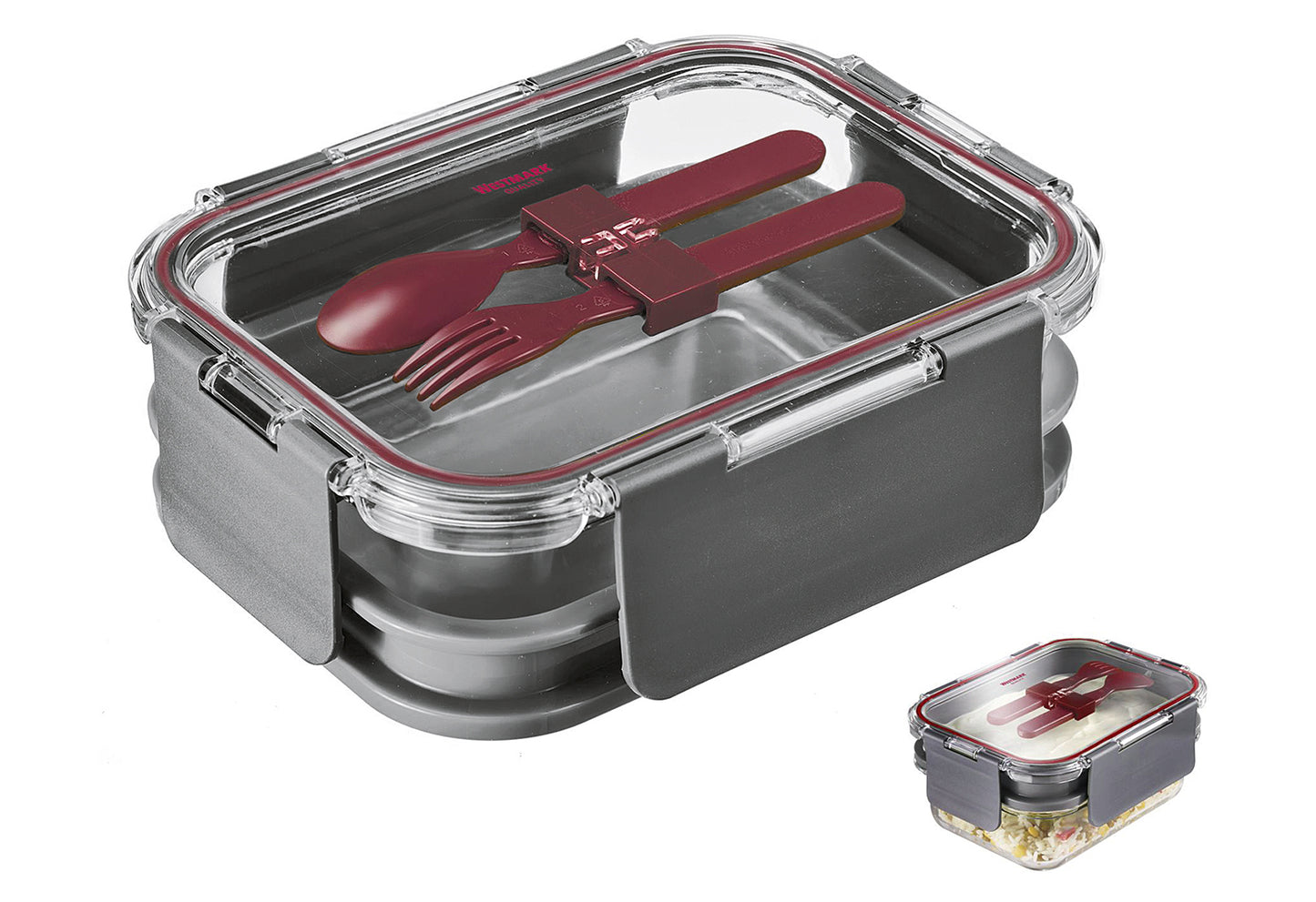Lunch Box/Speisebehälter Comfort 1740ml anthrazit