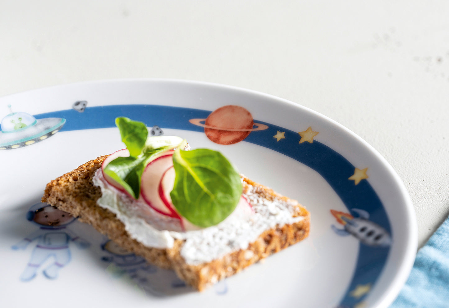 Kindergeschirr Weltall 3tlg