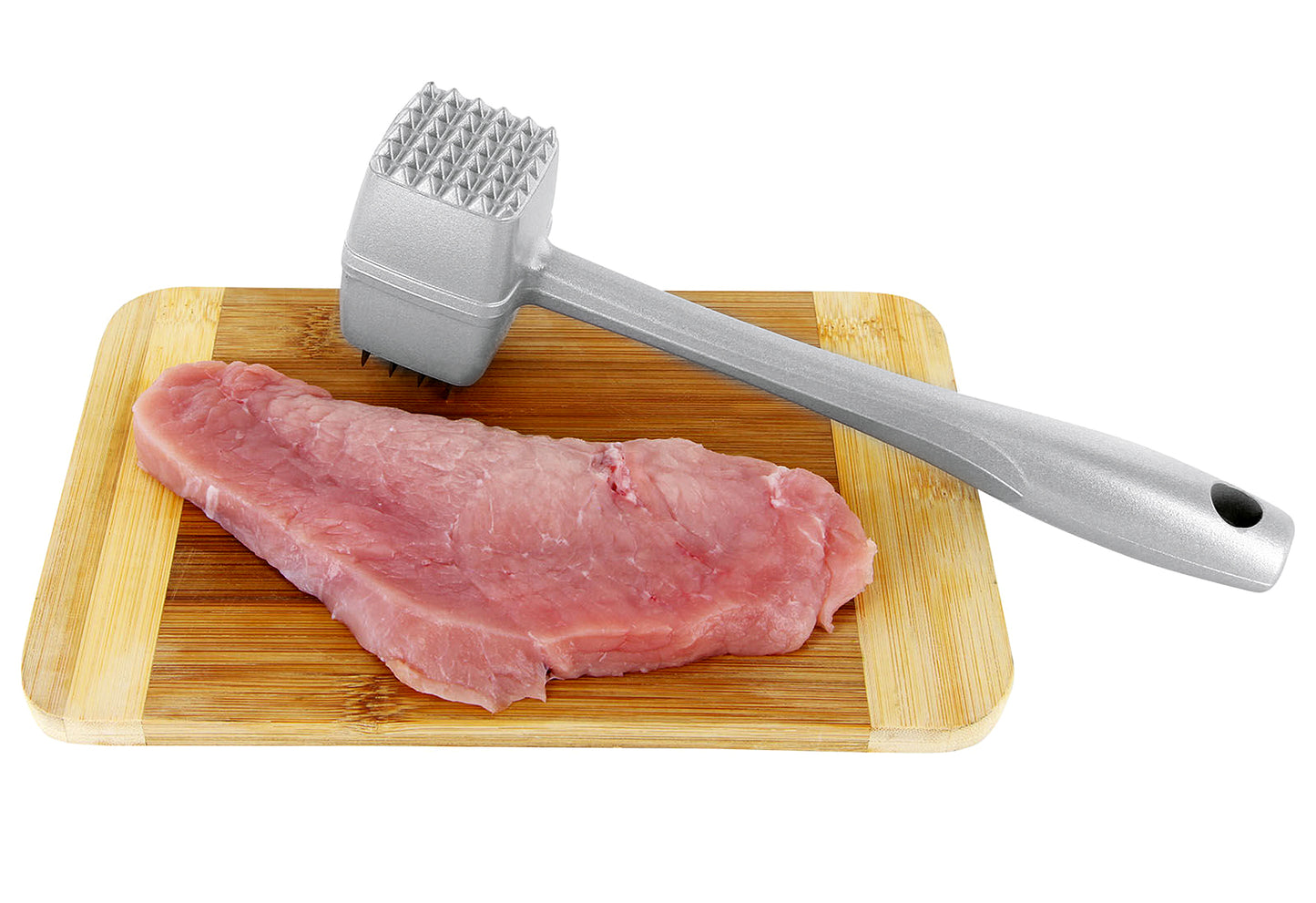 Fleisch- und Steakhammer Steakmaster 23,8x7,4x4,5cm Aluminium