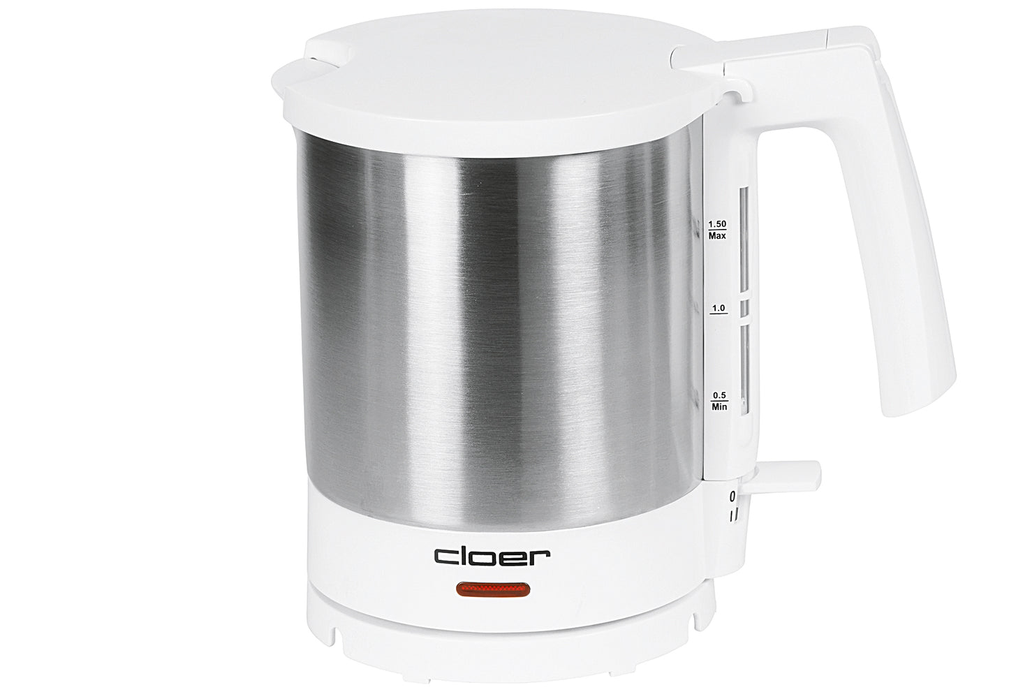 Wasserkocher 4711 1,5l 1800Watt weiß/Edelstahl