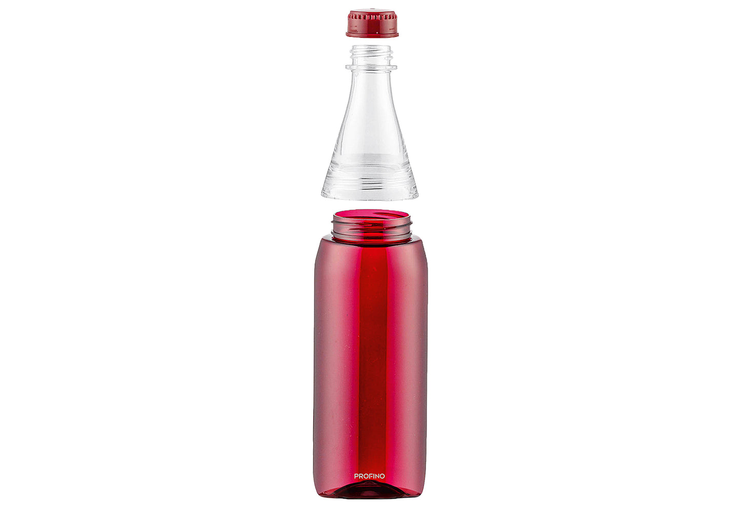 Wasserflasche Sparkle 750ml burgund