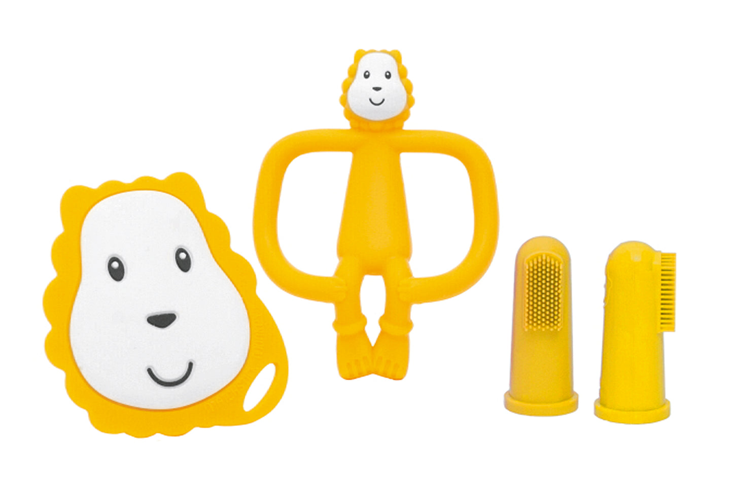 Beißring Ludo Löwe Starter Set gelb