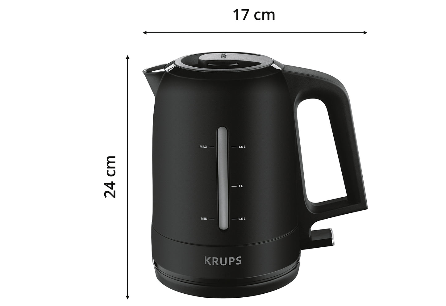 Wasserkocher BW 2448 2200 W schwarz