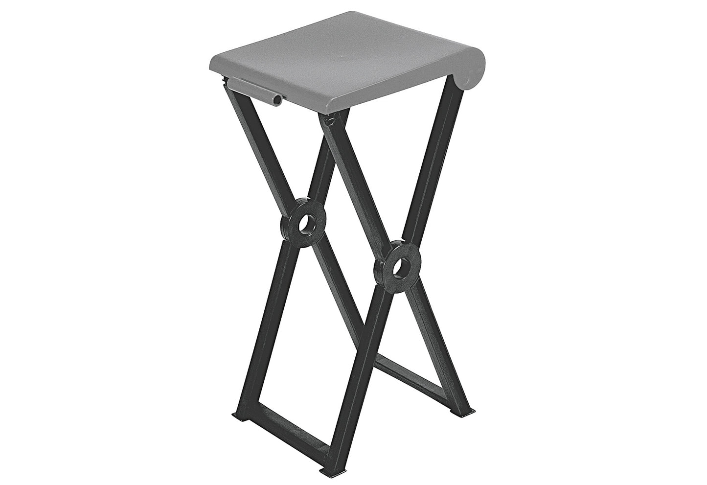 Müllsackständer für Müllsäcke bis 70l 76cm silber