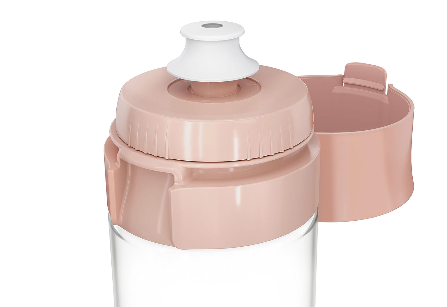 Wasserfilter-Flasche Vital apricot inkl. 2 MicroDisc
