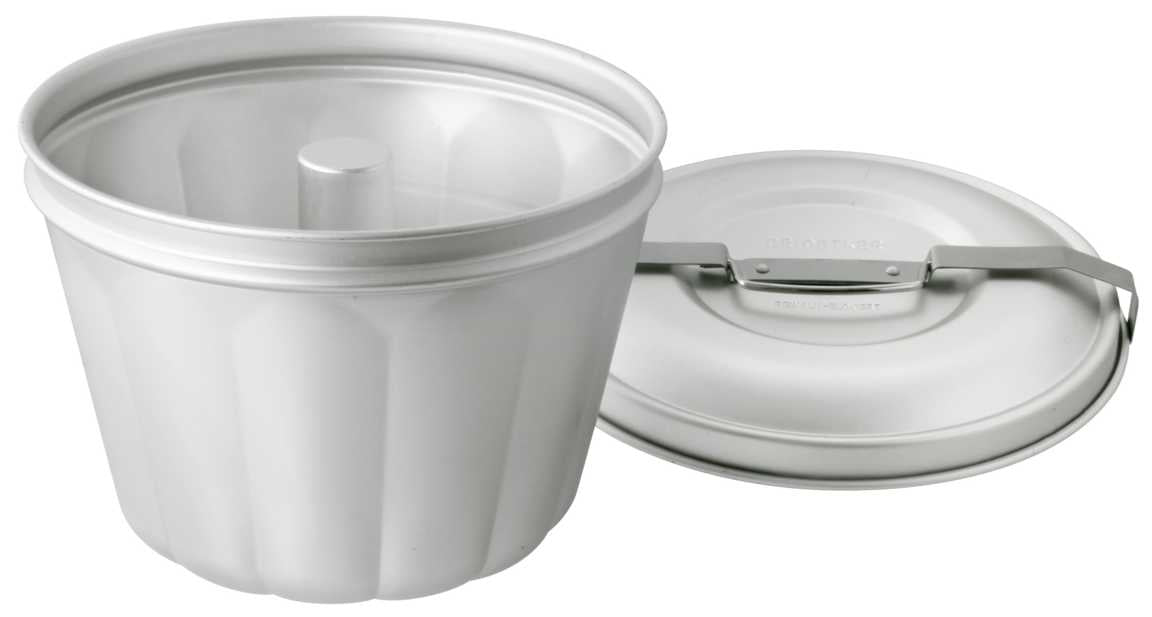 Wasserbadform Classic 2,5 l Ø19cm Aluminium eloxiert - Ruder Home GmbH