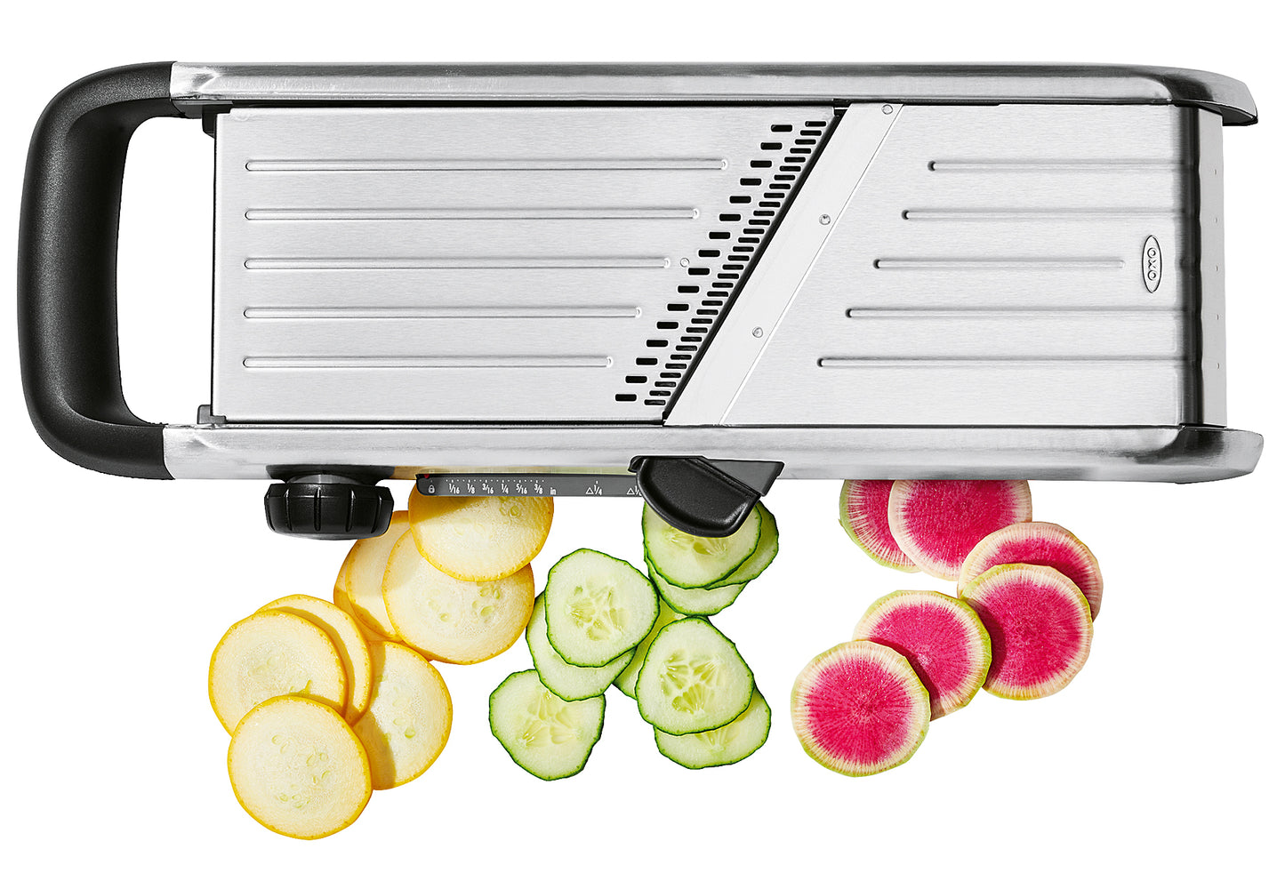 Profi-Obst- und Gemüsehobel Stahl 2.0