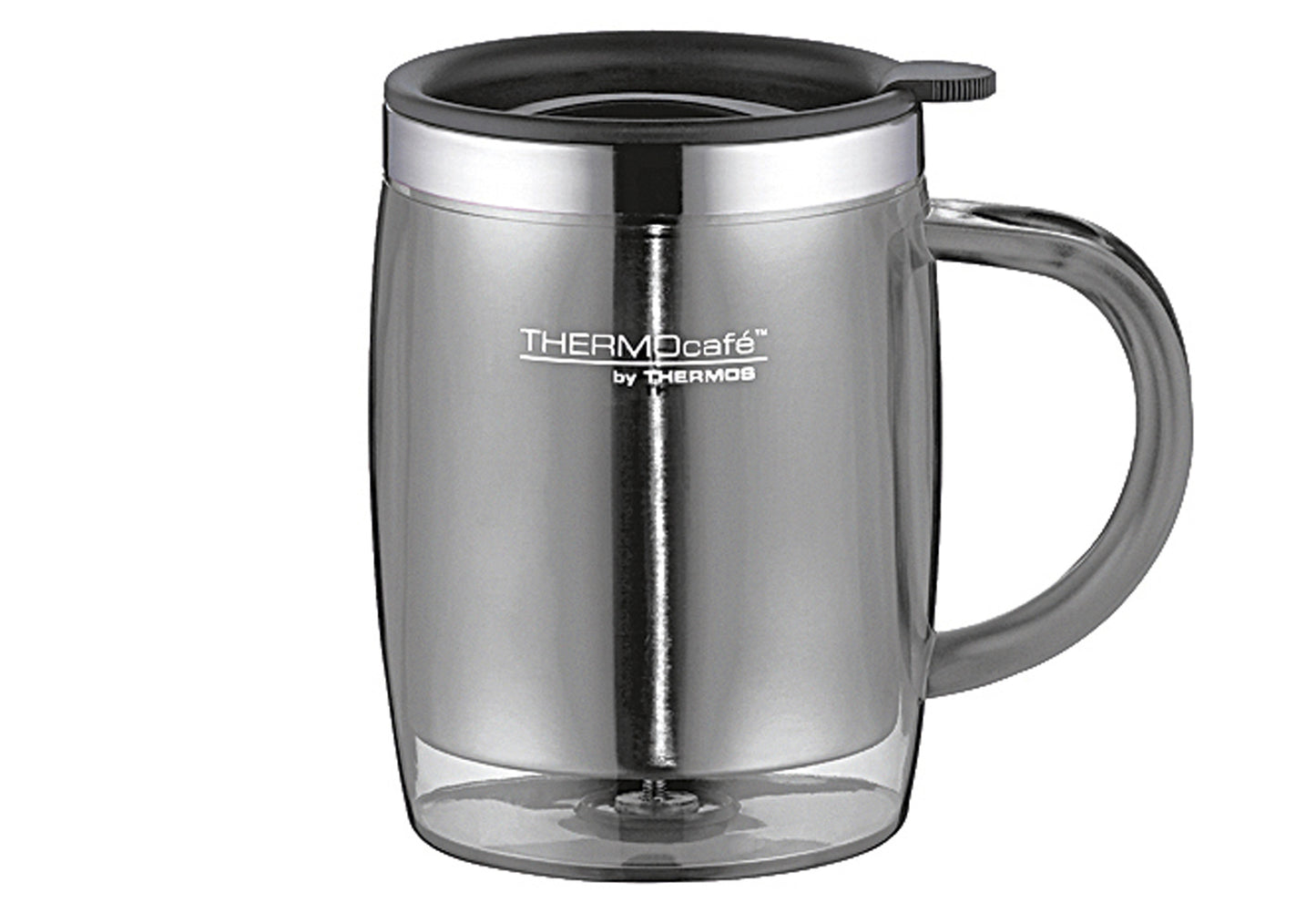Isolier-Trinkbecher Desktop Mug TC Edelstahl 0,35 l grau
