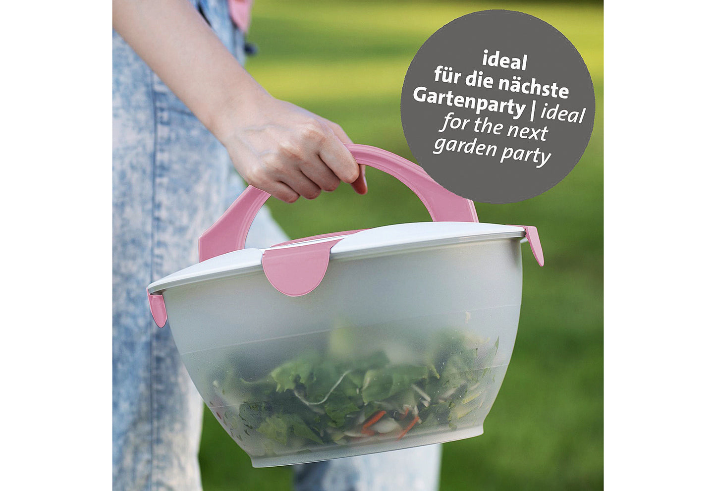 Salatbutler Praktika 6,5l rosa