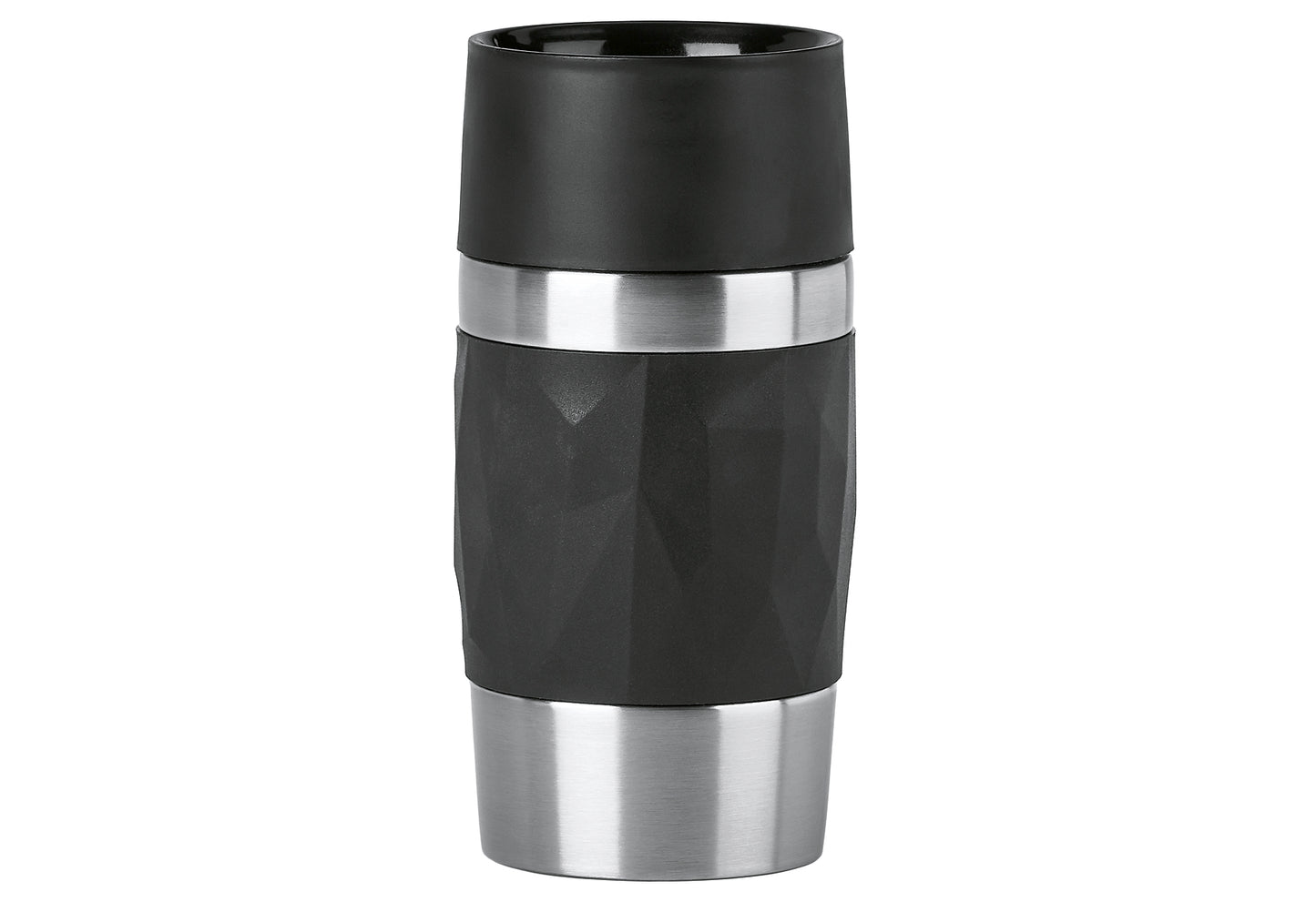 Isolierbecher Travel Mug Compact 0,3l Manschette schwarz