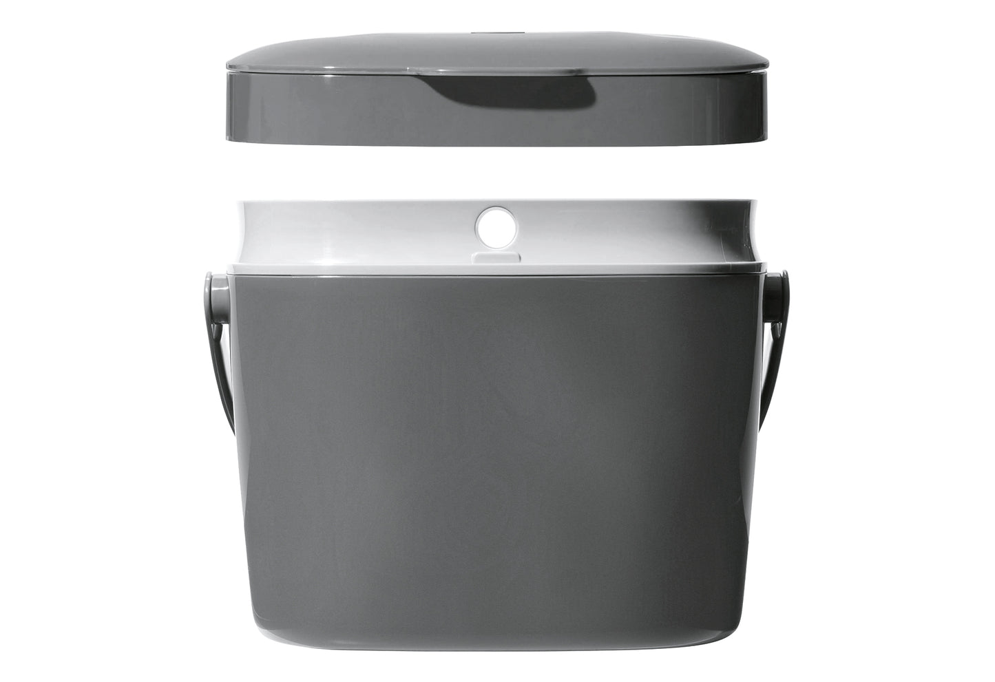 Komposteimer 6,62l grau