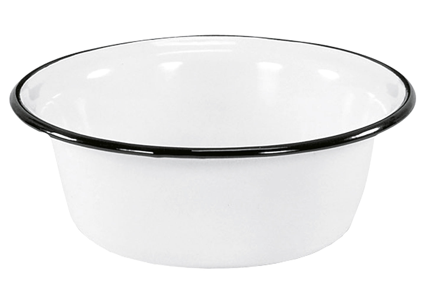 Schüssel Ø16cm weiß emailliert