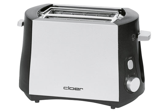 Toaster 3410 2Scheiben chrom/schwarz