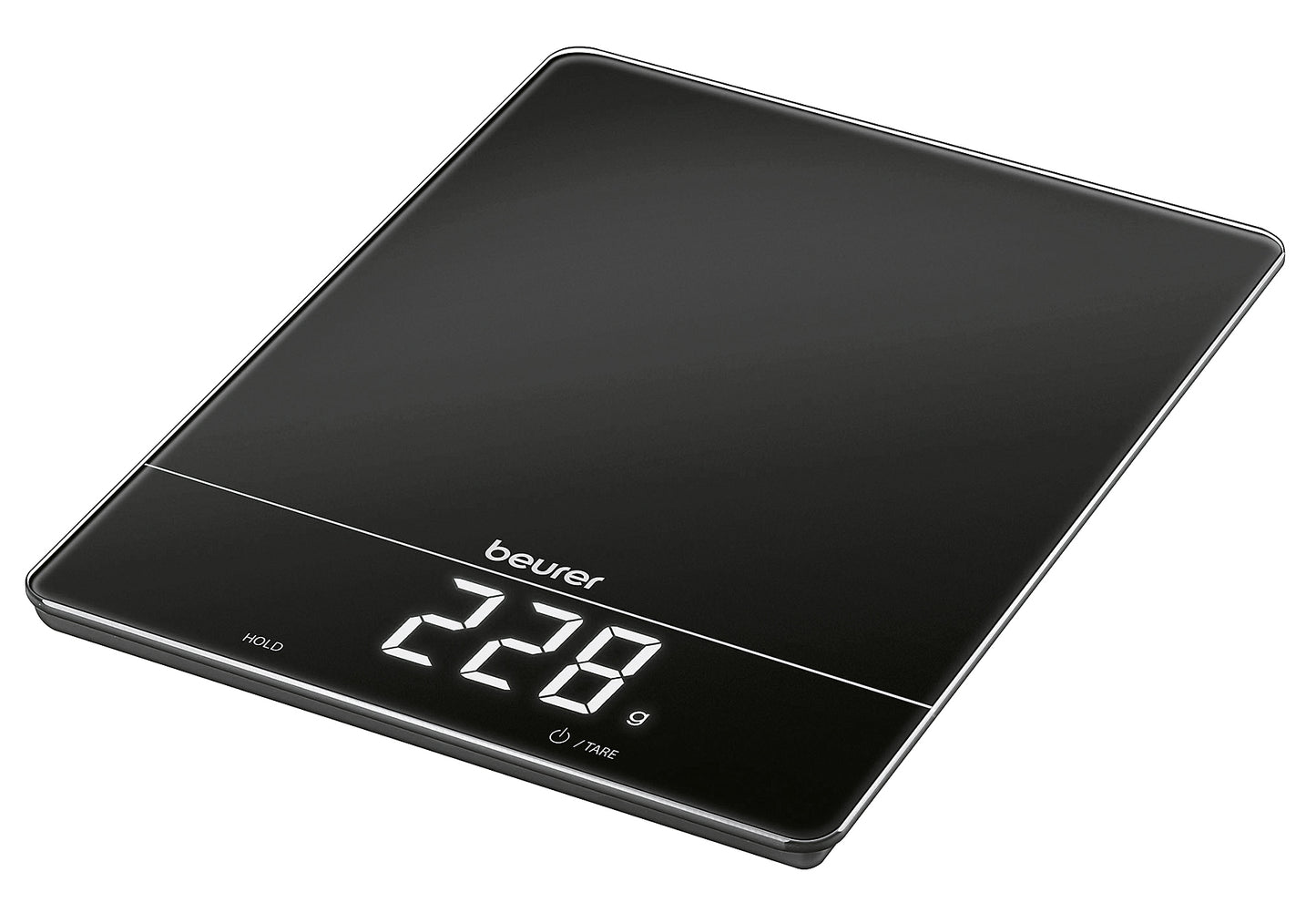 KS34 Küchenwaage Einteilung 1g schwarz