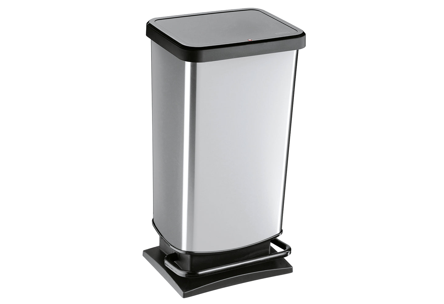 Treteimer Paso 40l 35,3x29,5x67,6cm silber
