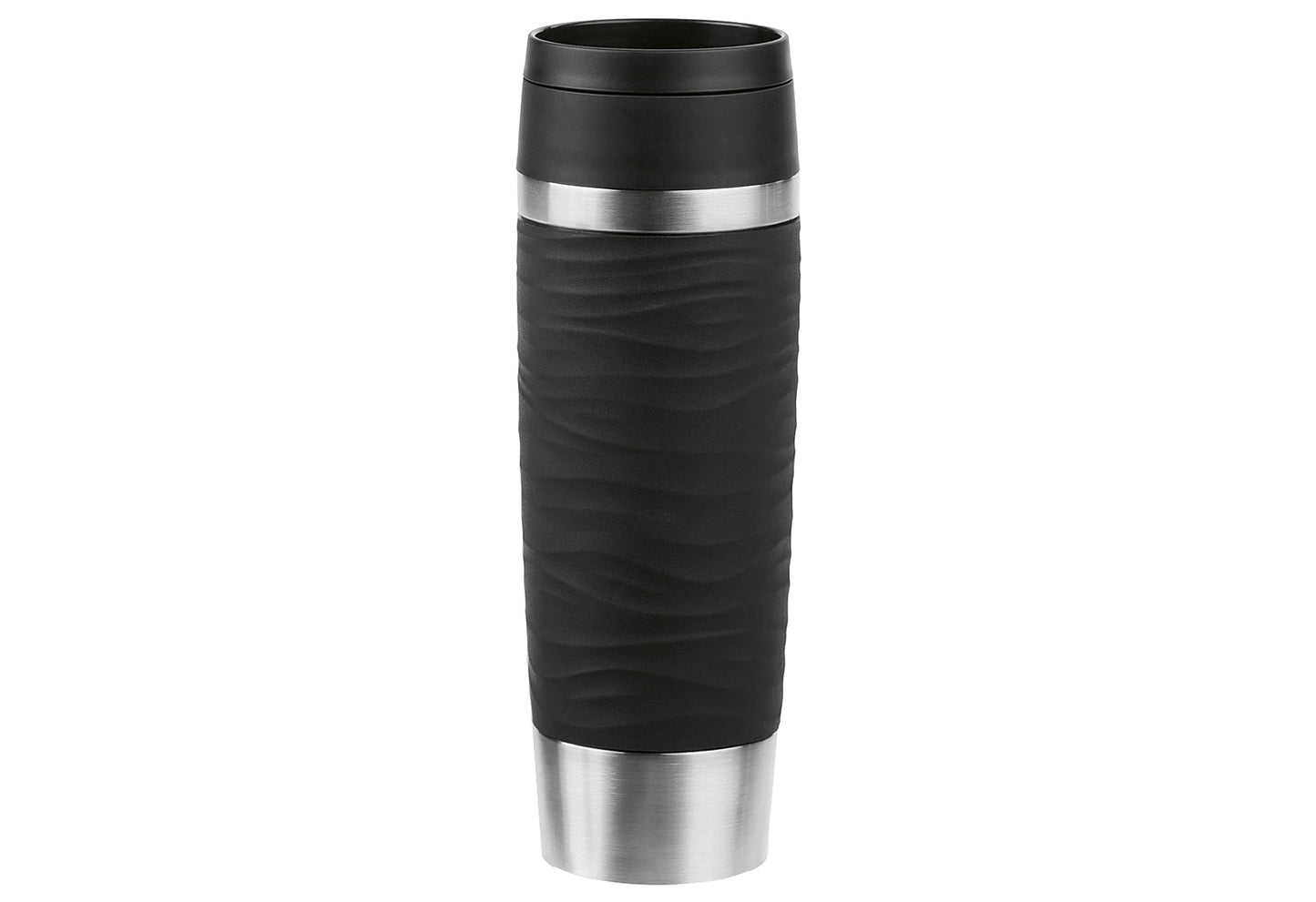 Isolierbecher Travel Mug Waves 0,5l schwarz