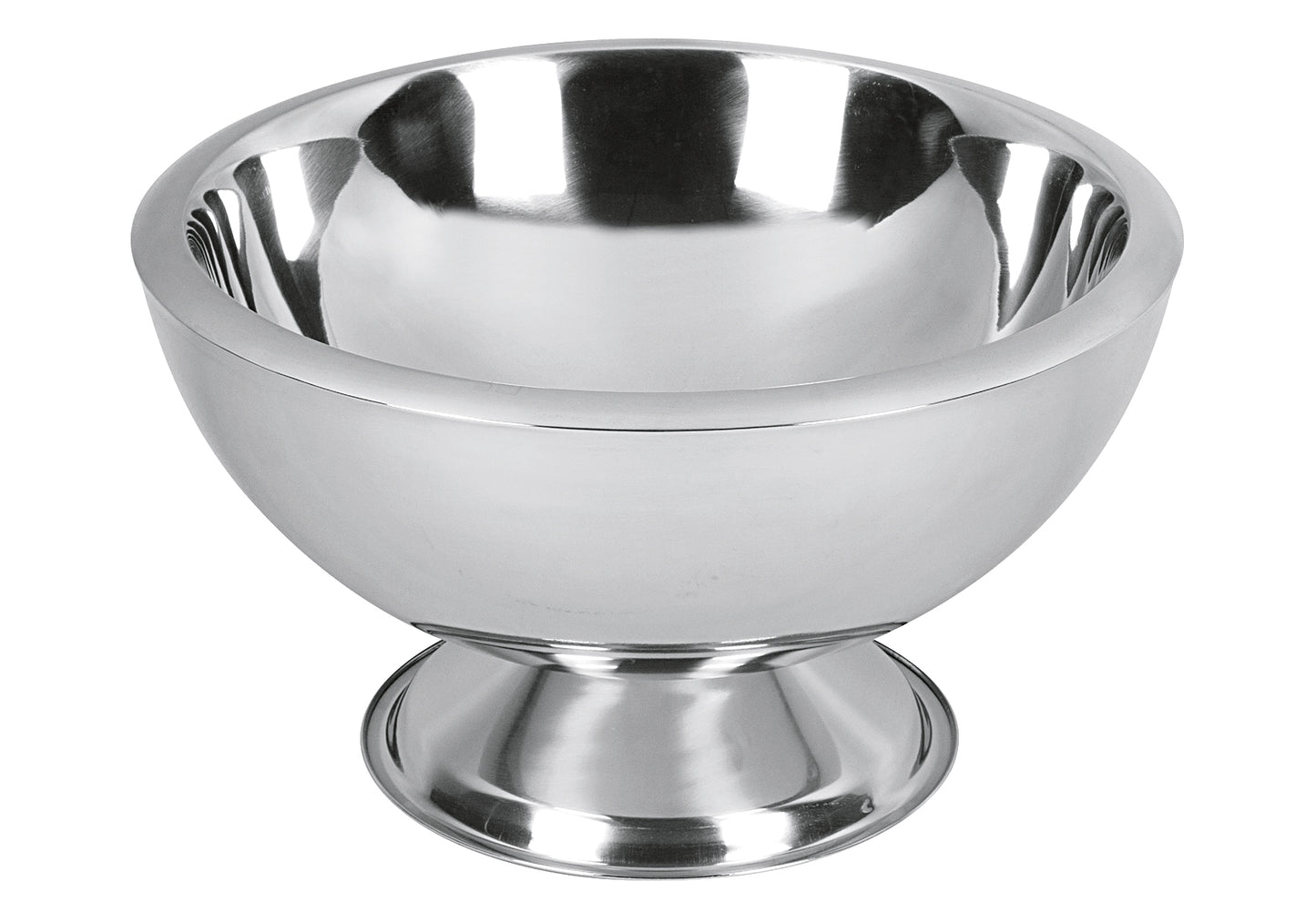 Champagnerkühler Edelstahl 10,5 l 24cm Ø44cm