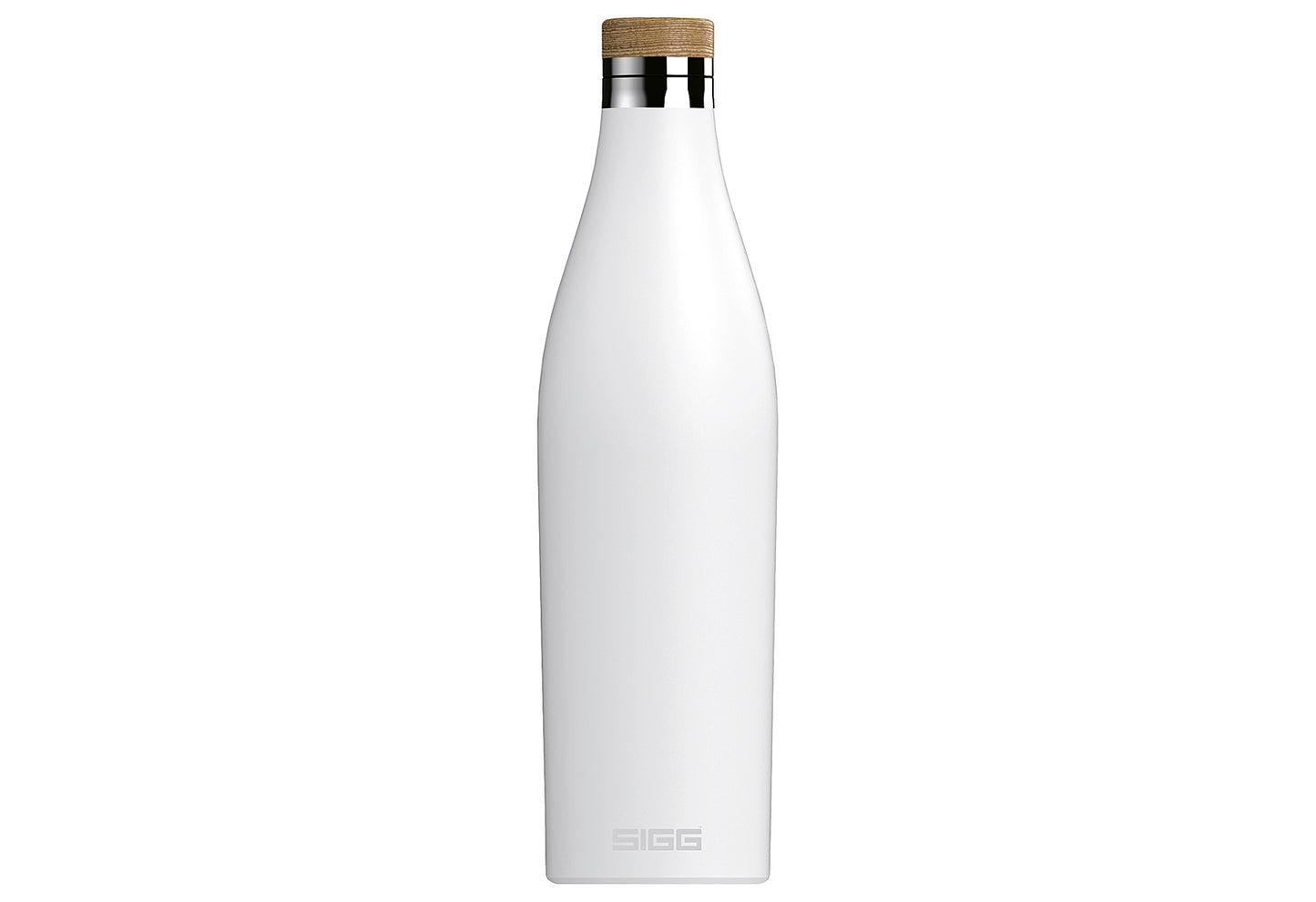 Edelstahlflasche Meridian 0,7l White
